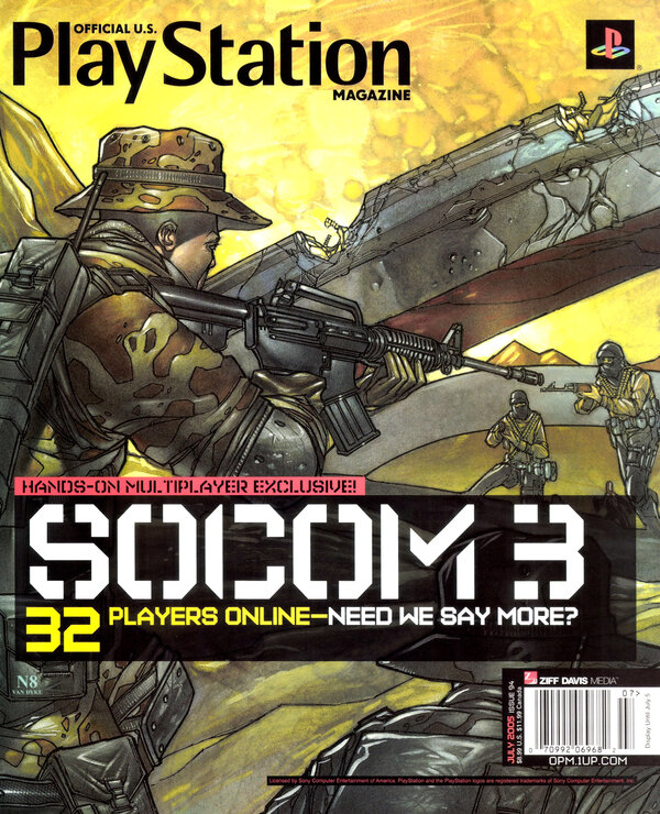 Official U.S. PlayStation Magazine Issue 094 (July 2005) cover